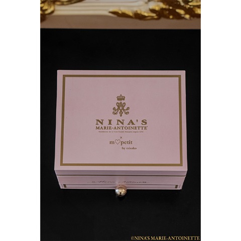 ミラー付き小物BOX（青木美沙子×NINA'S）