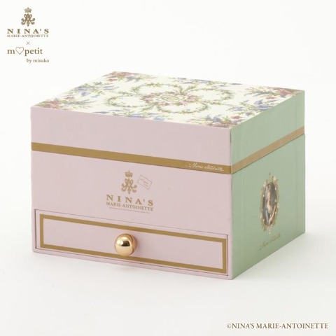 ミラー付き小物BOX（青木美沙子×NINA'S）