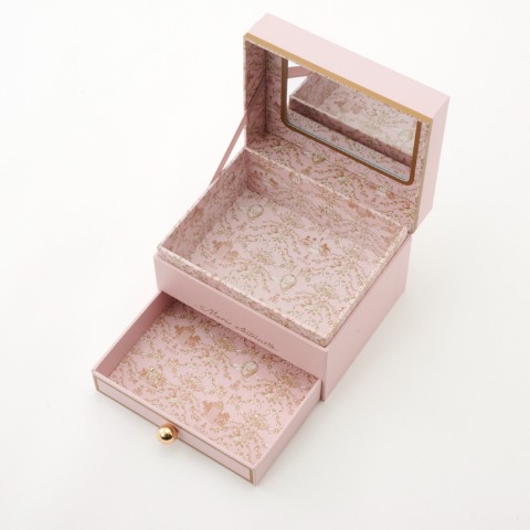 ミラー付き小物BOX（青木美沙子×NINA'S）