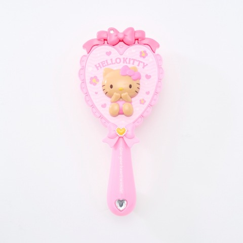 ヘアブラシ日焼けキティピンク（サンリオキャラクターズ）