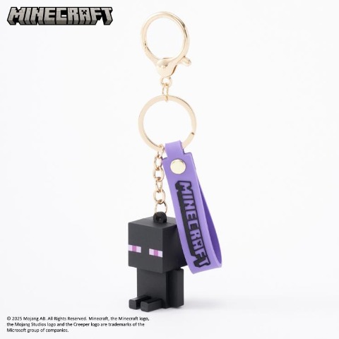 マスコットキーホルダー エンダーマン（マインクラフト）