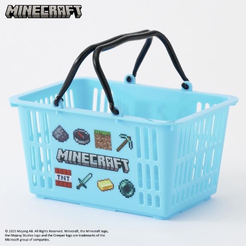 ミニフリーバスケット　モチーフ（マインクラフト）