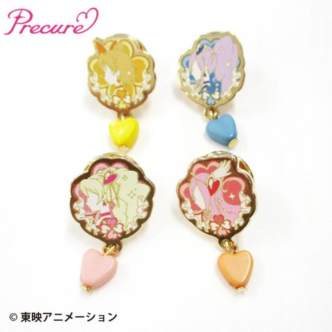 ピンズ4個セット（フレッシュプリキュア！）