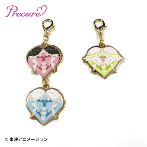 ファスナーチャーム2個セット（ふたりはプリキュアMax Heart）