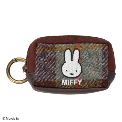レディース　スクエアポーチチャーム(miffy)