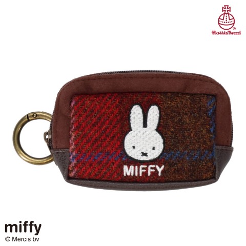 レディース　スクエアポーチチャーム(miffy)