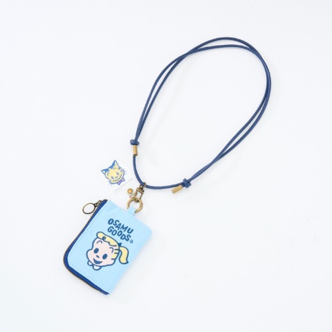 ポーチ付きスマホショルダー（SEASON REASON×OSAMUGOODS））