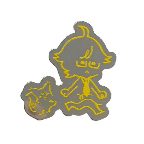 ピンズ6点・バッジ1点付きコンプリートセット（ドズル社）