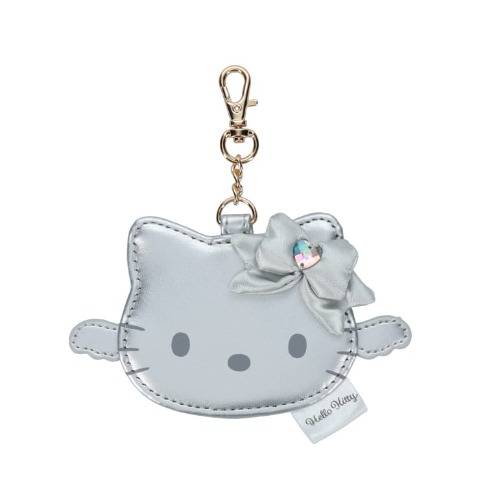 フェイスミラーチャームシルバー（ハローキティー）