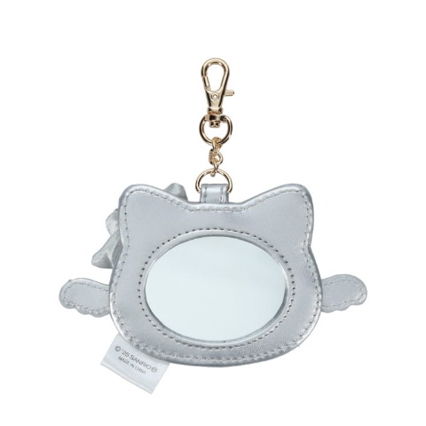 フェイスミラーチャームシルバー（ハローキティー）