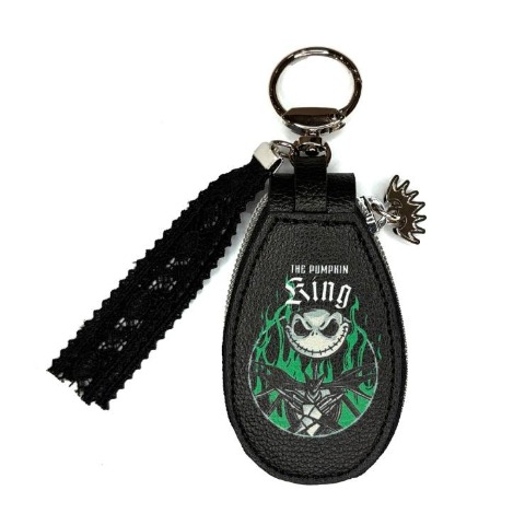 合皮ミニポーチチャーム（ナイトメアー・ビフォア・クリスマス）