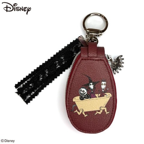 合皮ミニポーチチャーム（ナイトメアー・ビフォア・クリスマス）