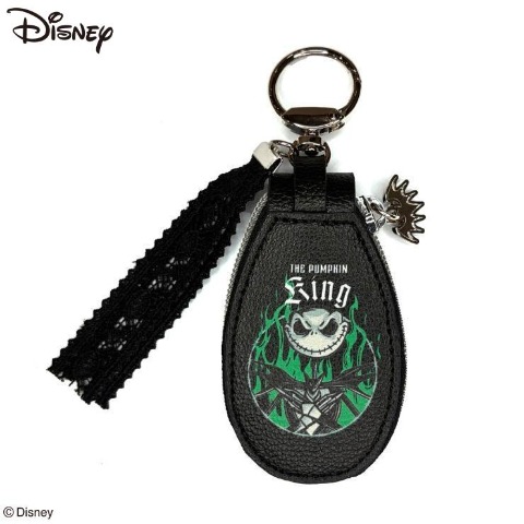 合皮ミニポーチチャーム（ナイトメアー・ビフォア・クリスマス）