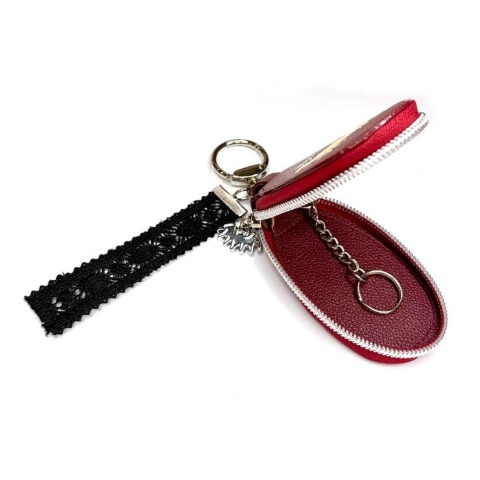 合皮ミニポーチチャーム（ナイトメアー・ビフォア・クリスマス）