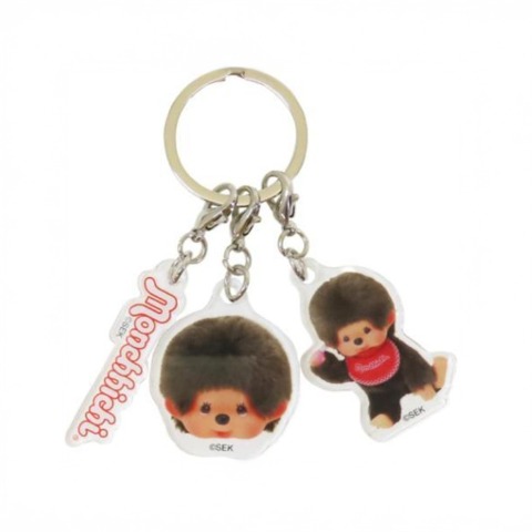 3連アクリルキーホルダー （モンチッチ）