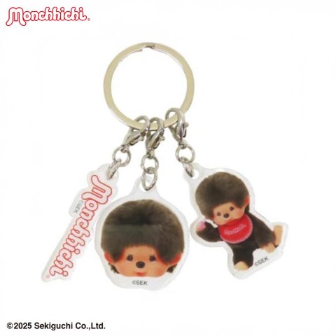 3連アクリルキーホルダー （モンチッチ）