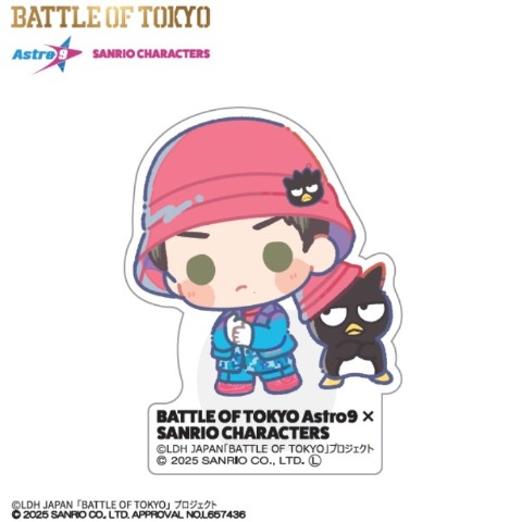クリップアクスタ（BATTLE OF TOKYO ASTRO9×SANRIO CHARACTERS）