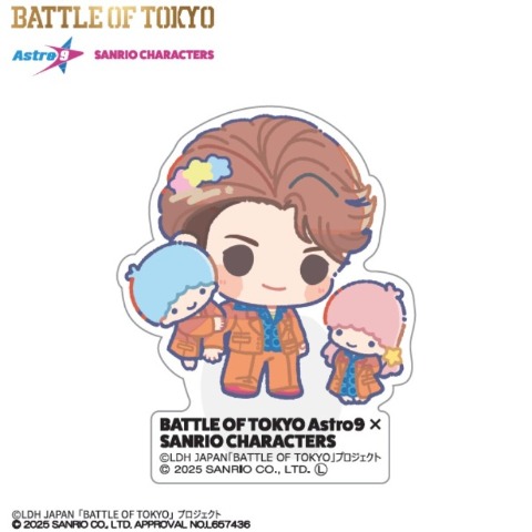 クリップアクスタ（BATTLE OF TOKYO ASTRO9×SANRIO CHARACTERS）