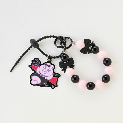 じゃらじゃらキーホルダー（おぱんちゅうさぎ）