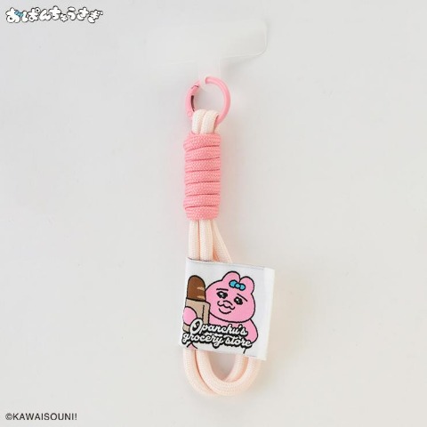 スマホストラップ（おぱんちゅうさぎ）