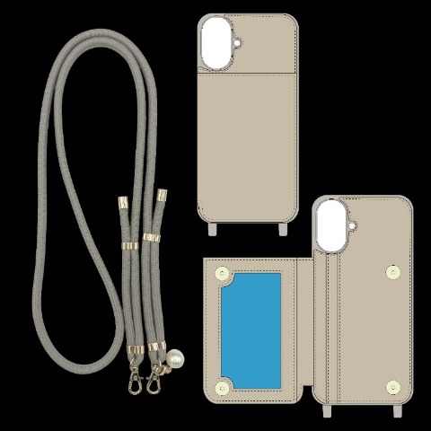 レディース　スマホケース(iPhone16) (西山茉希)