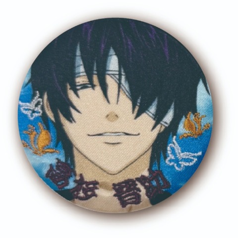 ランダム刺繍缶バッジ（TVアニメ『銀魂』）