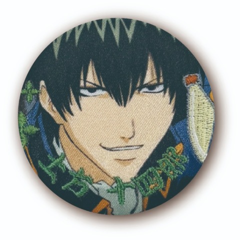 ランダム刺繍缶バッジ（TVアニメ『銀魂』）