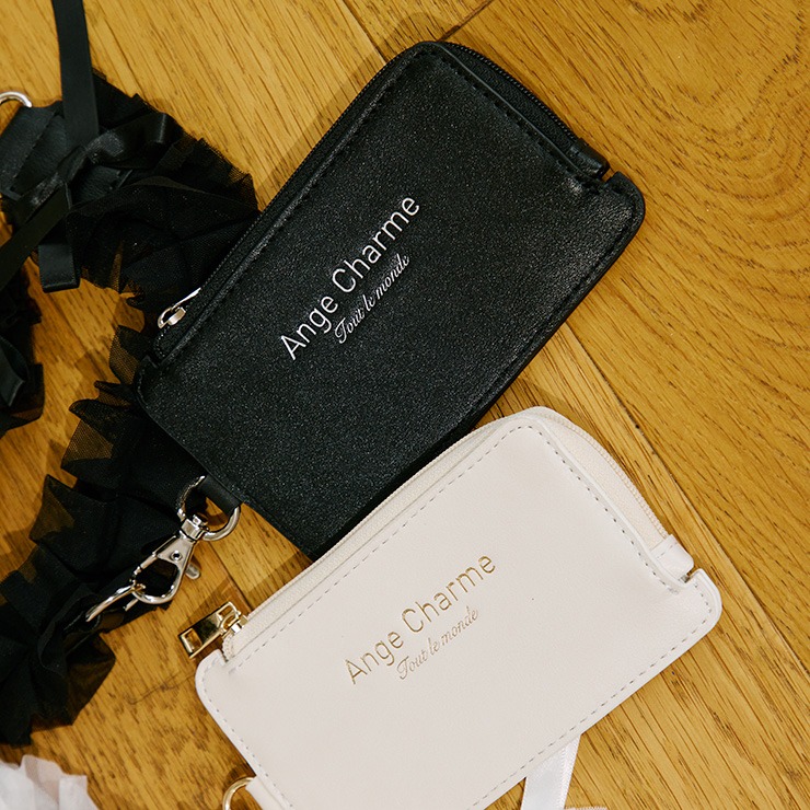アンジュシャルム スマホショルダー レディース フリルスマホショルダー（Ange Charm Tout le monde