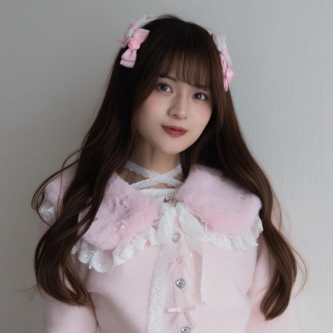 レディース　つけ襟（眞白ありす）