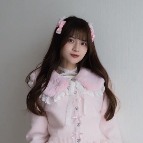 レディース　つけ襟（眞白ありす）