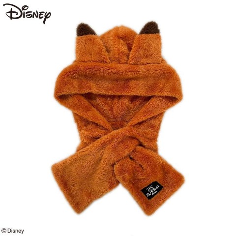 レディース　フード付きスヌード(DISNEY)