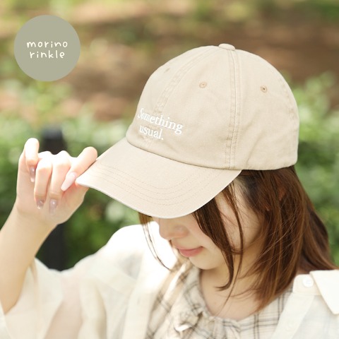 レディース　帽子（57-59cm・モリノリンクル）
