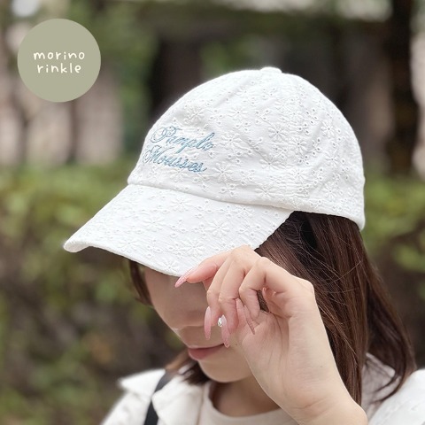 レディース　帽子（57-59cm・モリノリンクル）
