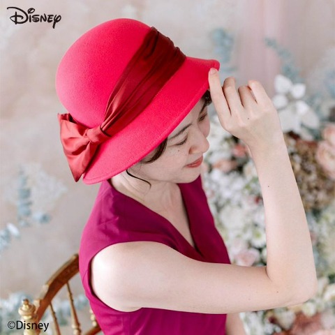 レディース　フェルトハット（Disney/Lily）