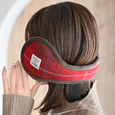 レディース　イヤーマフ（HARRIS TWEED）（MUMU）