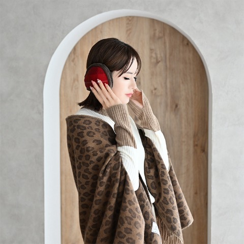 レディース　イヤーマフ（HARRIS TWEED）（MUMU）