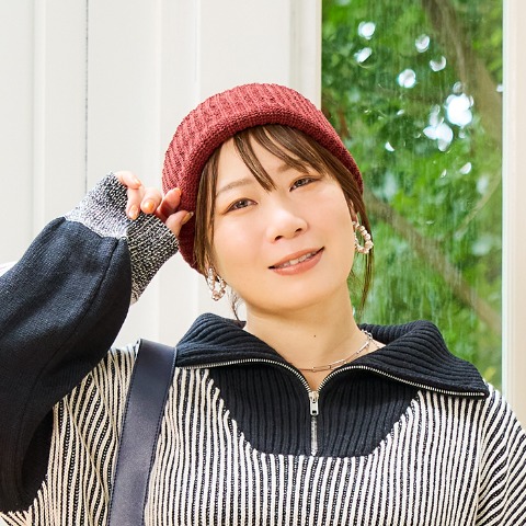 レディース　ダブルニットワッチ（おかだゆり）
