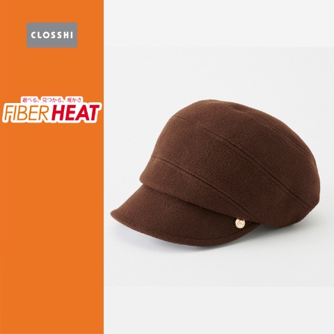 レディース　キャスケット（FIBER HEAT×MUMU）