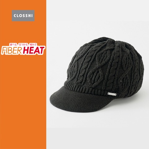 レディース ニットキャス (FIBERHEAT×MUMU)