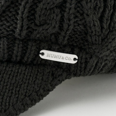 レディース ニットキャス (FIBERHEAT×MUMU)