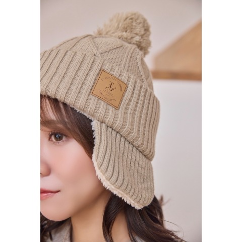 レディース　耳付きニットワッチ（yumi）