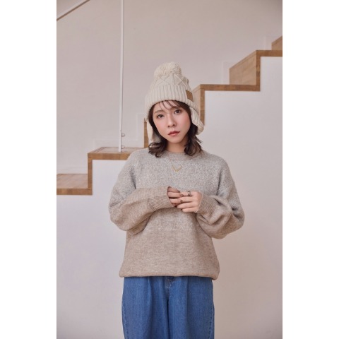 レディース　耳付きニットワッチ（yumi）