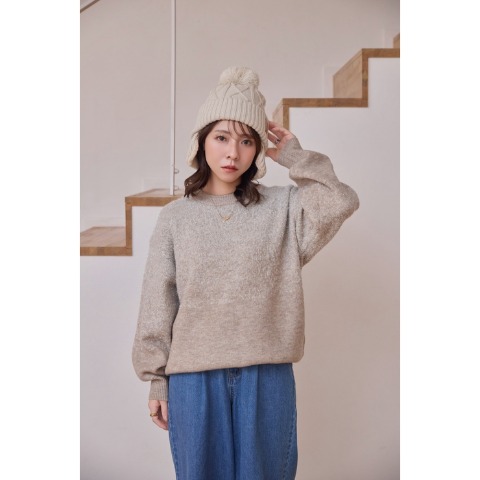 レディース　耳付きニットワッチ（yumi）