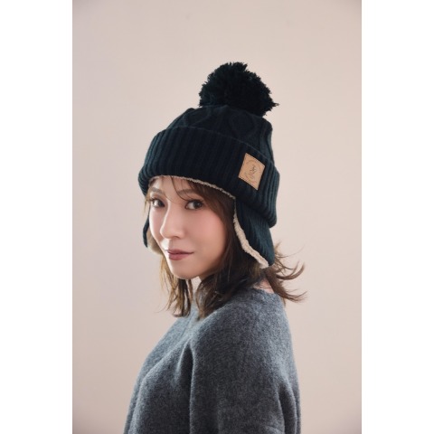 レディース　耳付きニットワッチ（yumi）