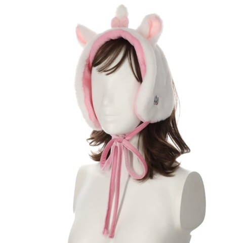 レディース　耳付きイヤーマフラー（Disney/Kaho）