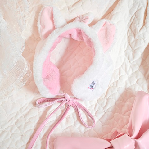 レディース　耳付きイヤーマフラー（Disney/Kaho）