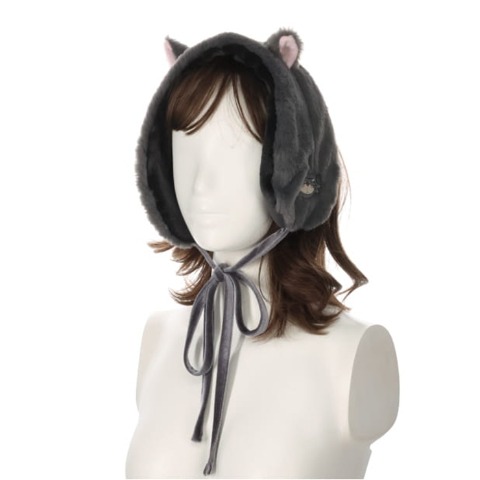 レディース　耳付きイヤーマフラー（Disney/Kaho）