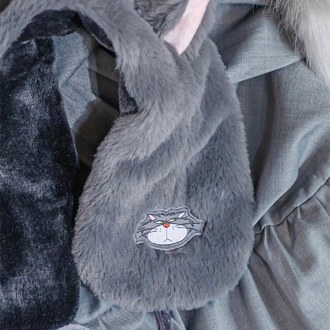 レディース　耳付きイヤーマフラー（Disney/Kaho）