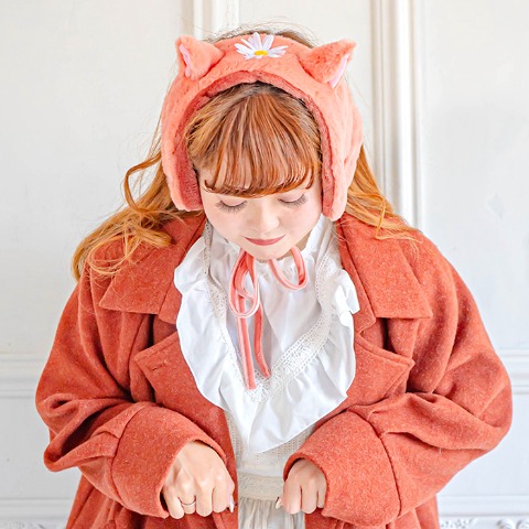 レディース　耳付きイヤーマフラー（Disney/Kaho）