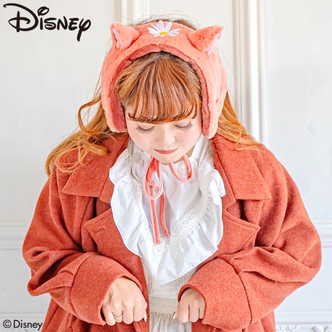 レディース　耳付きイヤーマフラー（Disney/Kaho）